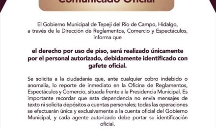 #Comunicado#TepejiDelRío