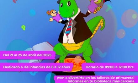 Diviértete en la boblioteca de Tula de Allende con los talleres que tienen para la niñez