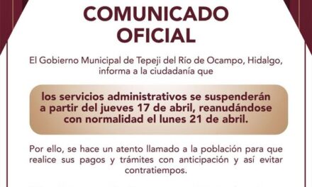 #Comunicado #TepejiDelRío