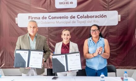 Tepeji avanza hacia la certeza jurídica del suelo con firma de convenio con INSUS