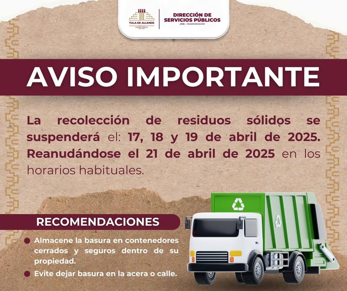 #Aviso #TulaDeAllende