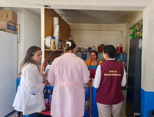 Implementan operativo de salud en restaurantes así como en establecimientos de pescados y mariscos de Tula de Allende