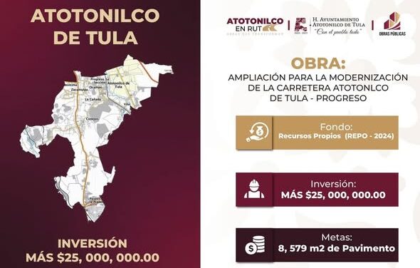 Inicia el proyecto de la carretera Atotonilco – Progreso