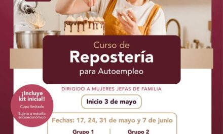 Impartirán curso de repostería para fomentar el autoempleo en Tepeji