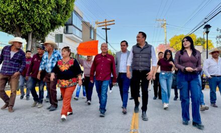 Inauguración de la calle 5 de febrero; un paso firme hacia la transformación de Tula