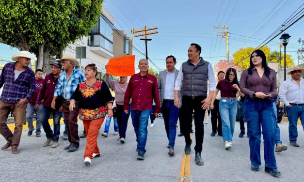 Inauguración de la calle 5 de febrero; un paso firme hacia la transformación de Tula