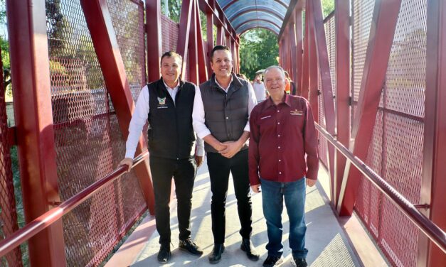 El trabajo en conjunto transforma; supervisan obra del puente el Chamizal- San Marcos