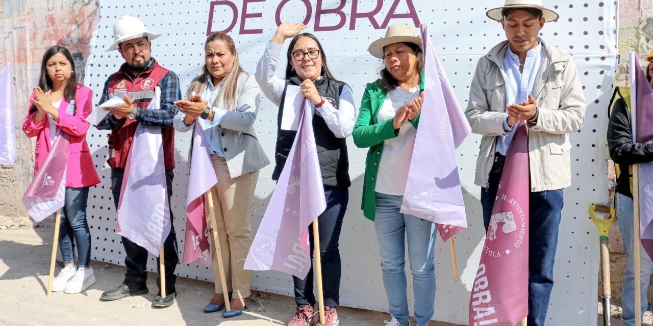 Arranca obra de rehabilitación de pavimento hidráulico en calle Cerrada de Quito, Colonia Centro