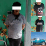 Policía Municipal de Atotonilco de Tula recupera vehículo robado y detiene a tres presuntos responsables