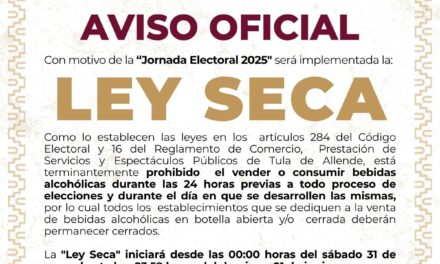 Aviso Oficial Tula de Allende