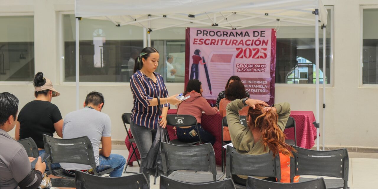 Inicia con éxito el Programa de Escrituración 2025 en Atotonilco de Tula