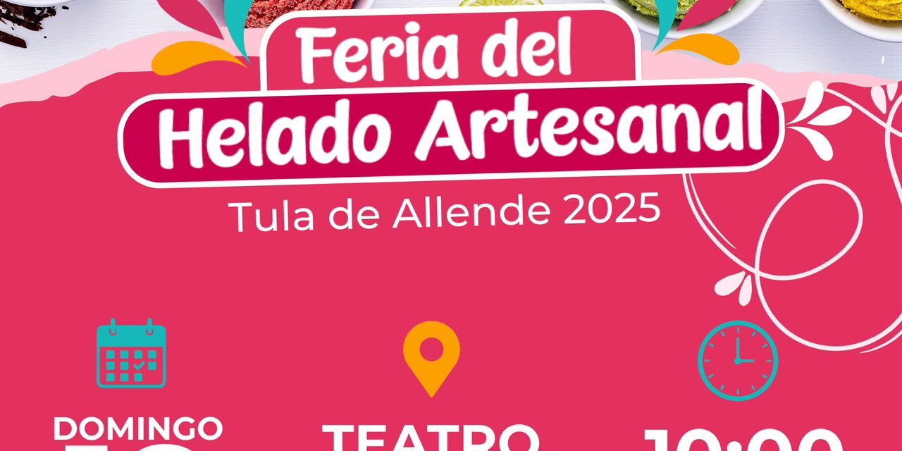 Con más de 500 sabores la feria del helado artesanal está de regreso en Tula de Allende.