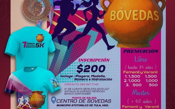 𝐏𝐫𝐞𝐩𝐚́𝐫𝐚𝐭𝐞 𝐩𝐚𝐫𝐚 𝐥𝐚 𝟏ª 𝐂𝐚𝐫𝐫𝐞𝐫𝐚 𝐀𝐭𝐥𝐞́𝐭𝐢𝐜𝐚 𝐁𝐨́𝐯𝐞𝐝𝐚𝐬 𝟓𝐊