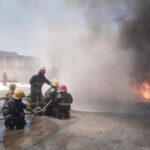 Bomberos fortalecen 𝐜𝐚𝐩𝐚𝐜𝐢𝐭𝐚𝐜𝐢𝐨́𝐧 𝐞𝐧 𝐜𝐨𝐦𝐛𝐚𝐭𝐞 𝐜𝐨𝐧𝐭𝐫𝐚 𝐢𝐧𝐜𝐞𝐧𝐝𝐢𝐨𝐬 𝐜𝐨𝐧 𝐚𝐩𝐨𝐲𝐨 𝐝𝐞 𝐥𝐚 𝐑𝐞𝐟𝐢𝐧𝐞𝐫𝐢́𝐚 𝐌𝐢𝐠𝐮𝐞𝐥 𝐇𝐢𝐝𝐚𝐥𝐠𝐨