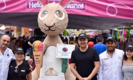 Feria artesanal del helado 2025 en Tula, todo un éxito.