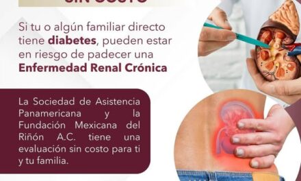 Realizarán campaña de evaluación gratuita para la detección de enfermedades renales