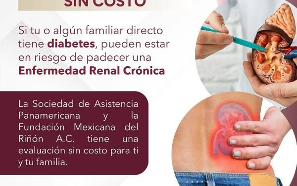 Realizarán campaña de evaluación gratuita para la detección de enfermedades renales