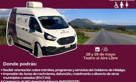 Las Unidades Móviles de Servicios Estatales ponen a tu disposición diferentes trámites completamente GRATUITOS