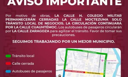 Aviso a la población tulense