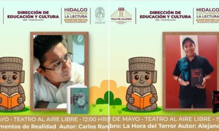 Hoy dos escritores de la región presentarán sus obras más recientes en Tula de Allende