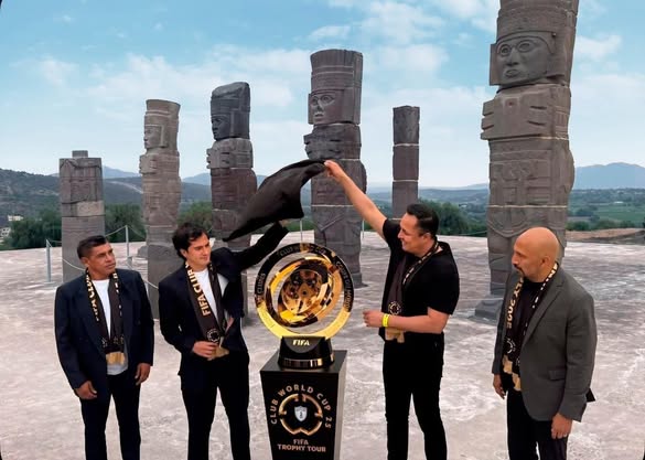 El Trofeo del Mundial de Clubes 2025 llegó a Tula