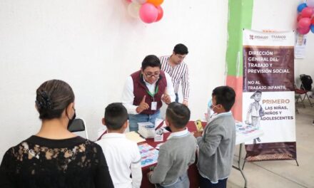 Gobierno de Hidalgo concientiza sobre el trabajo infantil
