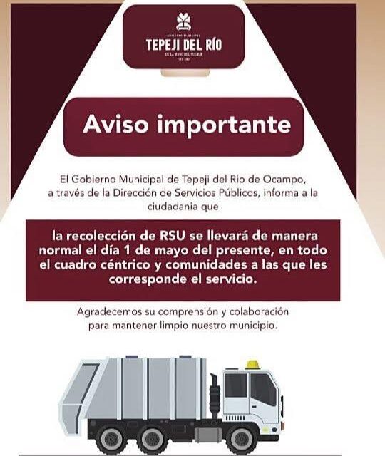 #Aviso #TepejiDelRío