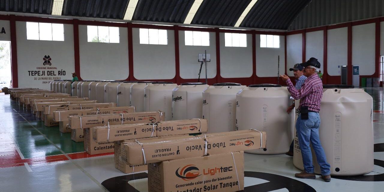 ENTREGAN PRODUCTOS SUBSIDIADOS EN TEPEJI