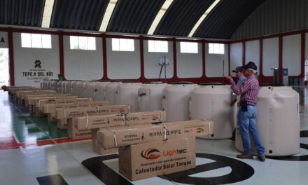 ENTREGAN PRODUCTOS SUBSIDIADOS EN TEPEJI
