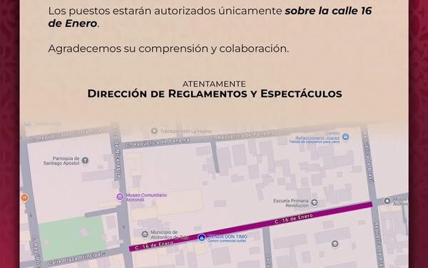 #Aviso a la ciudadanía de #AtotonilcoDeTula