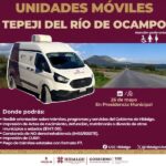 UNIDADES MÓVILES LLEGAN A TEPEJI DEL RÍO PARA ACERCAR TRÁMITES Y SERVICIOS A LA CIUDADANÍA