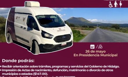 UNIDADES MÓVILES LLEGAN A TEPEJI DEL RÍO PARA ACERCAR TRÁMITES Y SERVICIOS A LA CIUDADANÍA
