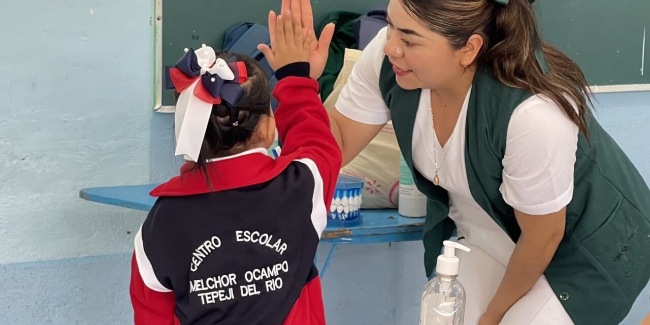 Gobierno de Tania Valdez Cuellar, impulsa salud integral en la infancia tepejana con la estrategia “Vive Saludable, Vive Feliz”