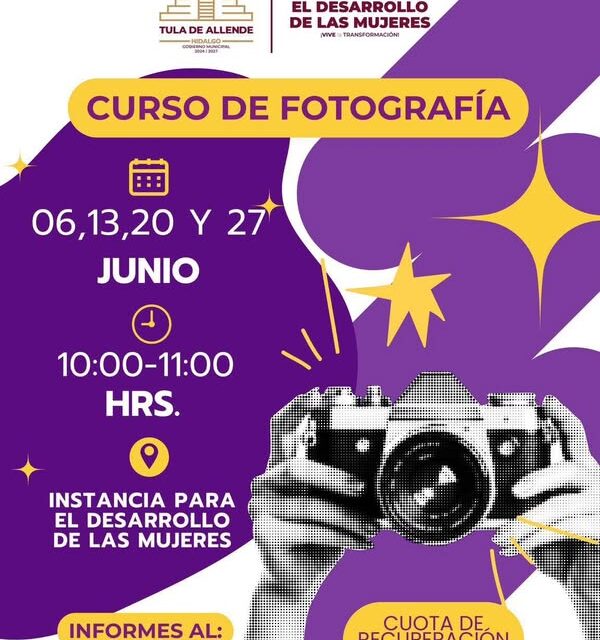 Curso de #fotografía en #TulaDeAllende