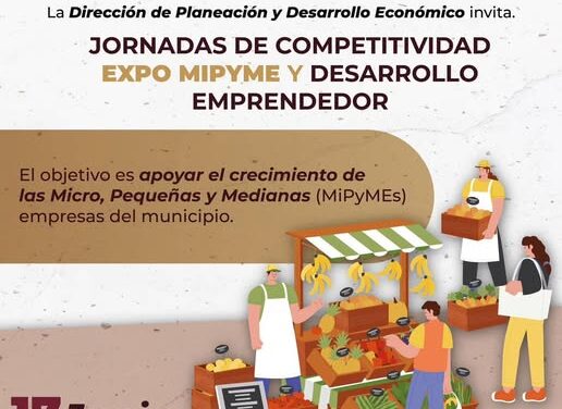 Invitan a 𝗲𝗺𝗽𝗿𝗲𝗻𝗱𝗲𝗱𝗼𝗿𝗲𝘀 𝘆 𝗺𝗶𝗰𝗿𝗼𝗲𝗺𝗽𝗿𝗲𝘀𝗮𝗿𝗶𝗼𝘀 𝗱𝗲 Atotonilco de Tula a participar en la 𝗘𝗫𝗣𝗢 𝗠𝗜𝗣𝗬𝗠𝗘 𝘆 𝗝𝗼𝗿𝗻𝗮𝗱𝗮𝘀 𝗱𝗲 𝗖𝗼𝗺𝗽𝗲𝘁𝗶𝘁𝗶𝘃𝗶𝗱𝗮𝗱 𝘆 𝗗𝗲𝘀𝗮𝗿𝗿𝗼𝗹𝗹𝗼 𝗘𝗺𝗽𝗿𝗲𝗻𝗱𝗲𝗱𝗼𝗿
