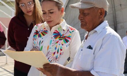 Tania Valdez Cuéllar encabeza la Cuarta Jornada Comunitaria del Bienestar en San Ildefonso