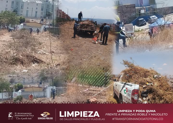 Jornada de limpieza en Casas Quma