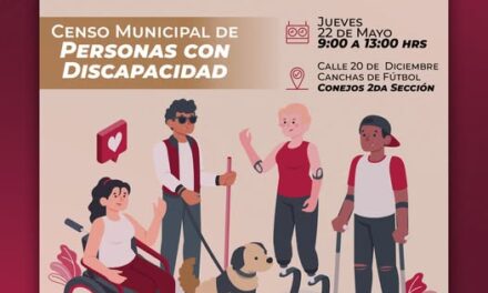 Vices por la discapacidad estará en la localidad de Conejos