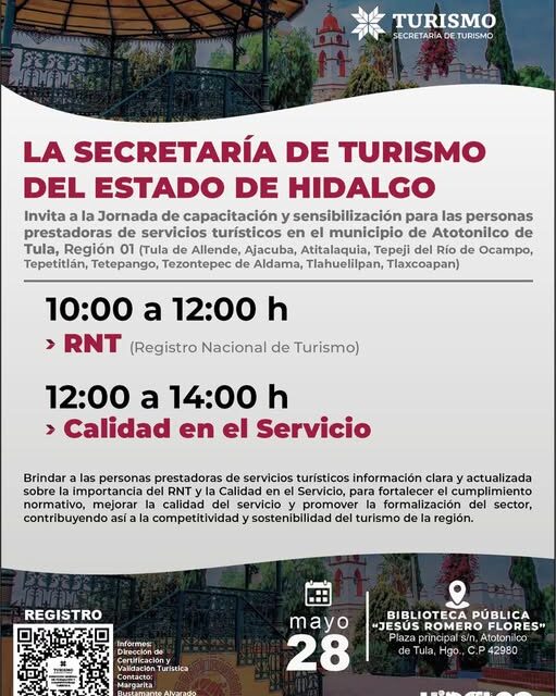 𝐀𝐭𝐞𝐧𝐜𝐢𝐨́𝐧 𝐩𝐫𝐞𝐬𝐭𝐚𝐝𝐨𝐫𝐞𝐬 𝐝𝐞 𝐬𝐞𝐫𝐯𝐢𝐜𝐢𝐨𝐬 𝐭𝐮𝐫𝐢́𝐬𝐭𝐢𝐜𝐨𝐬 de Atotonilco de Tula