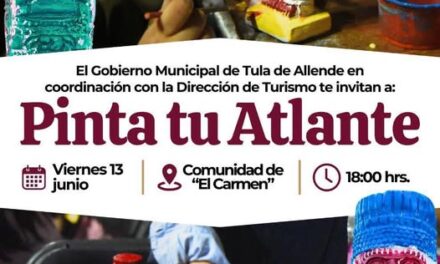 Pinta tu Atlante en Tula de Allende