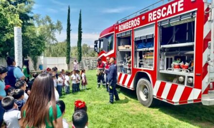 Fomental cultura de Protección Civil en centros educativos de Tepeji