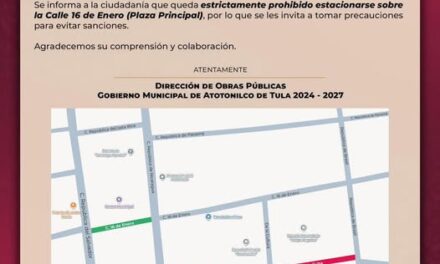 ¡Atención, ciudadanía de #AtotonilcoDeTula!
