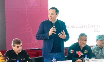 Con la presencia de los tres órdenes de gobierno este jueves se presentó en Tula de Allende, el plan especial contra inundaciones y deslaves.
