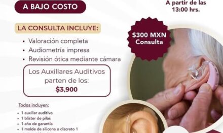 El Sistema DIF Municipal Tepeji, en coordinación con Audiomed, te invita a aprovechar esta oportunidad única