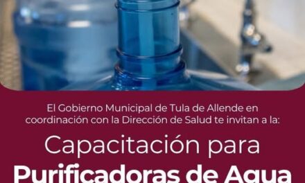 Capacitación para purificadores de agua en Tula de Allende