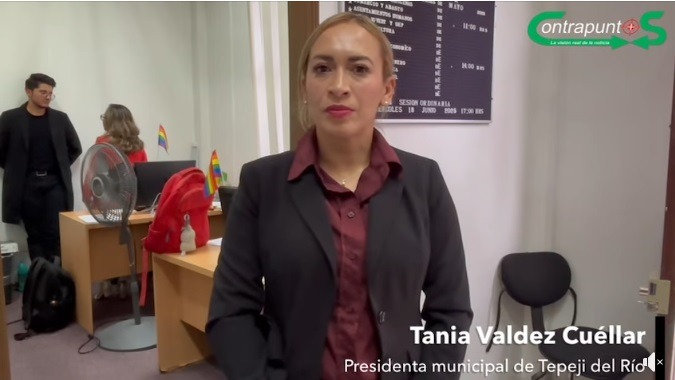 Entrevista a Tania Valdez Cuellar, presidenta municipal de #TepejiDelRío.