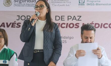 Jornadas por la Paz y Salud llegan a Atotonilco de Tula
