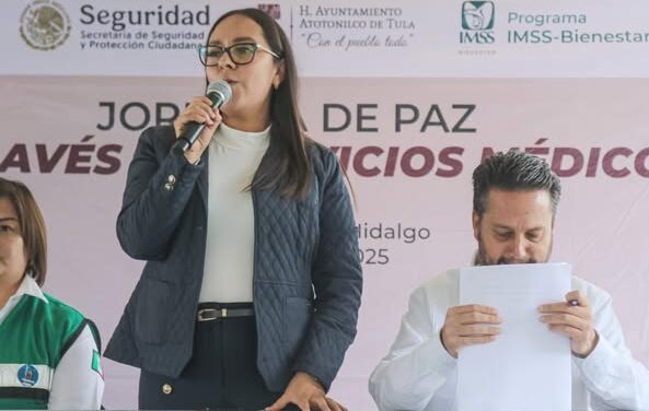 Jornadas por la Paz y Salud llegan a Atotonilco de Tula