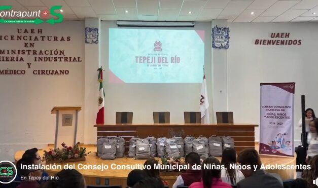 Instalación del Consejo Consultivo Municipal de Niñas, Niños y Adolescentes de #TepejiDelRío.