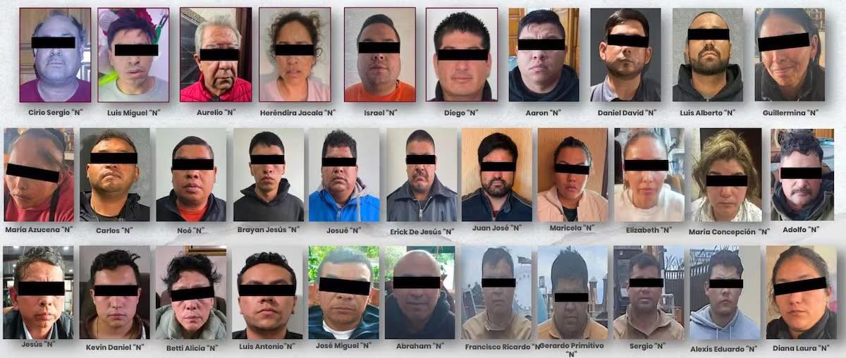 Desarticulan una célula criminal dedicada al robo de hidrocarburos que operaba en el Estado de México, Hidalgo y Querétaro